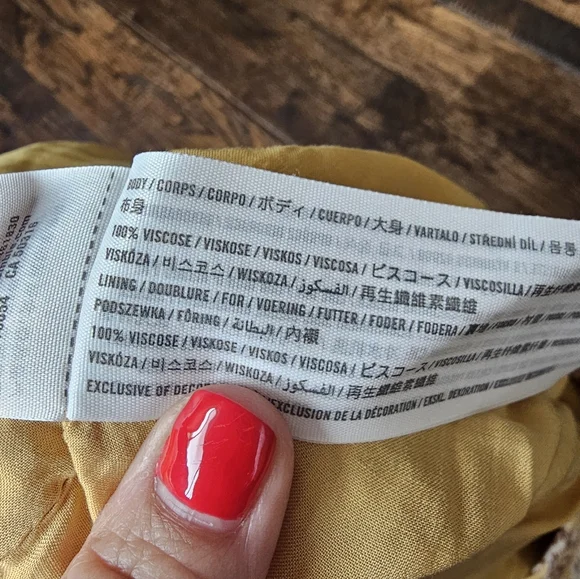 Abercrombie Floral Skirt Womens Size L Nwt - Picture 7 of 9